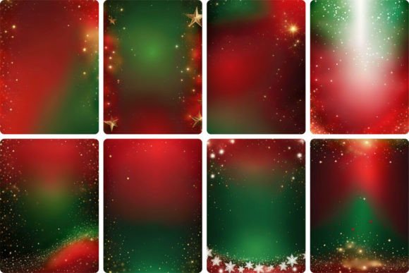 Beautiful Christmas Background: Festive Digital Papers for Creative Projects