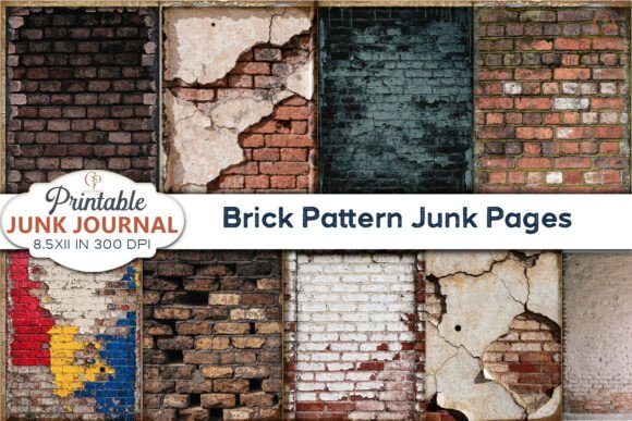 Brick Pattern Junk Pages: Unlocking Creative Texture