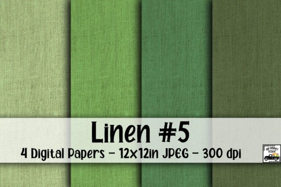 Elevate Your Projects with Linen Textures Digital Paper #5