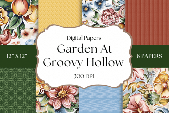 Step Into a Retro Floral Paradise with Garden at Groovy Hollow