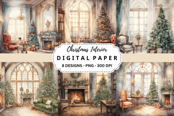 Unwrap the Magic of a Vintage Christmas Interior Background