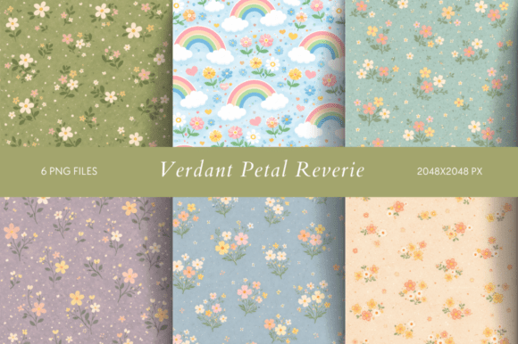 Verdant Petal Reverie: A Whimsical Botanical Collection