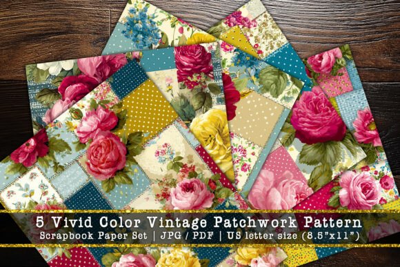 Vivid Vintage Patchwork Scrapbook Papers: A Designer's Guide