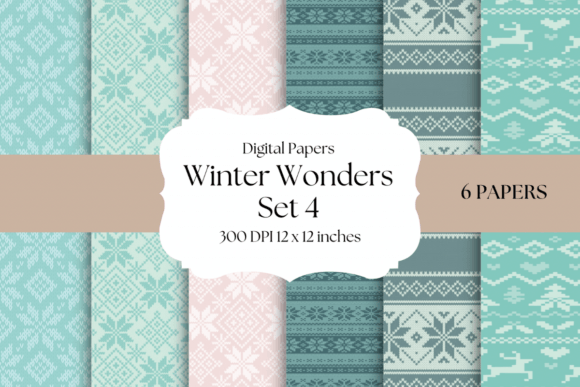 Winter Wonders Set 4: A Designer's Guide to This Collection